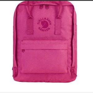 NWT fjallraven Kanken pink backpack